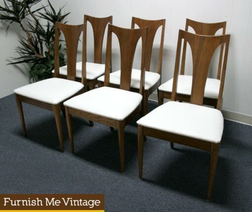 6 Broyhill Emphasis Vintage Mid Century Dining Chairs