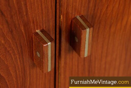 Restored Mid Century Modern Lovig Teak Credenza