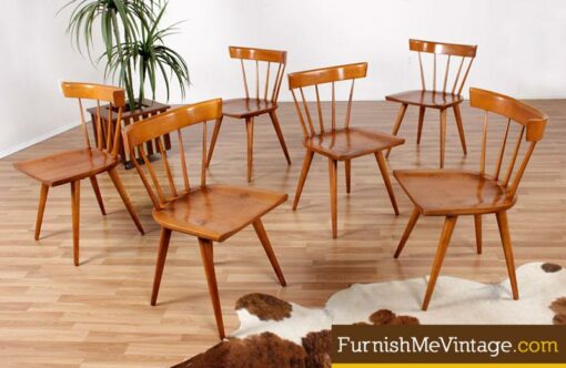 Set of 6 Vintage Paul McCobb for Planner Group Chairs