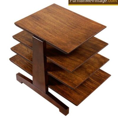 Vintage Milo Baughman Mindoro Tiered End Table