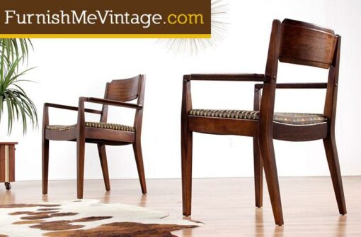 Pair of Mid Century Modern Milo Baughman Mindoro Chairs