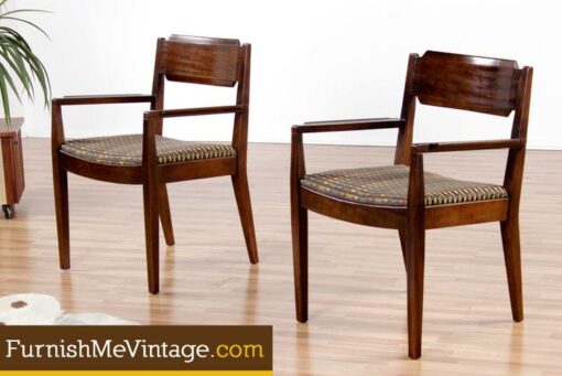 Pair of Mid Century Modern Milo Baughman Mindoro Chairs