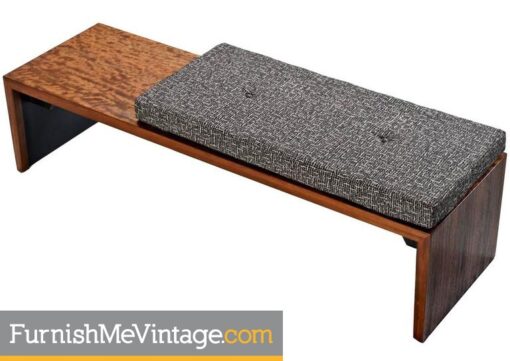 Milo Baughman Mid Century Modern Bench