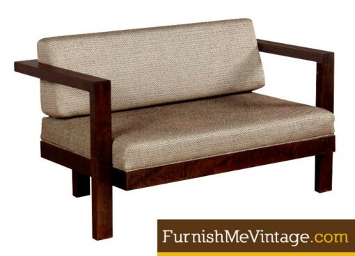 Restored Floating Frame Settee