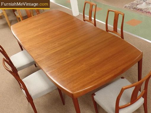 Refinished Mid Century Modern Bramin Teak Table