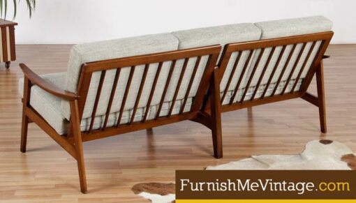Restored Mid Century Modern Yugoslavian Sofa