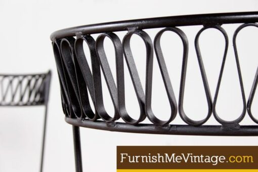 Restored Mid Century Salterini Ribbon Patio Set