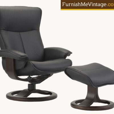Fjords Large Senator Recliner with Ottoman