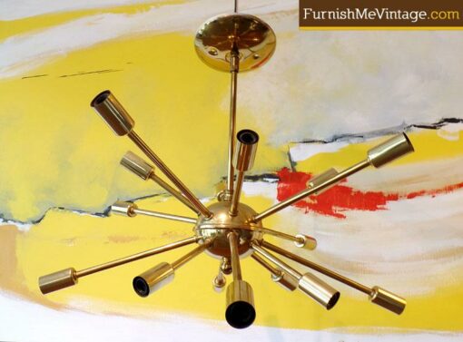 Authentic Vintage Sputnik Chandelier