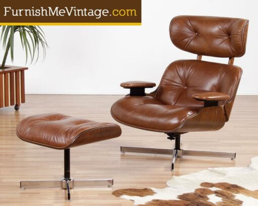 Vintage Eames Style Recliner by Charlton