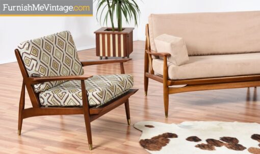 Restored Mid Century Modern Sectional Sofa