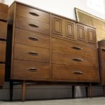 Broyhill Sculptra Magna Dresser Mid Century Modern