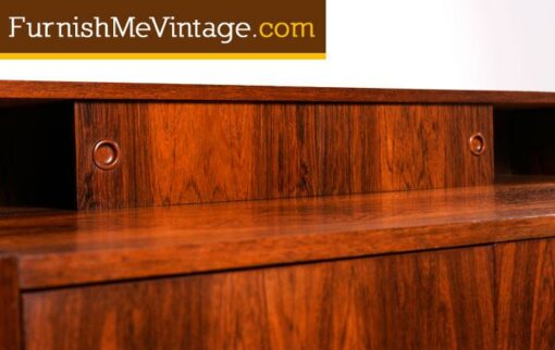 Mid century modern Danish rosewood desk –