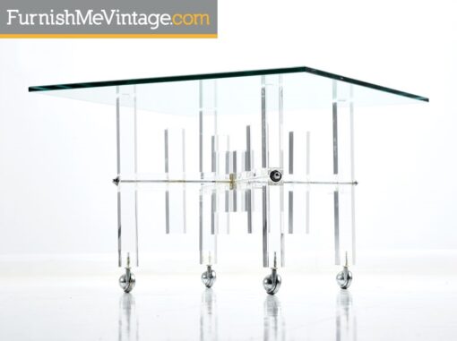 Lucite Occasional Table