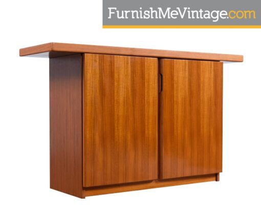 Pre-owned Modern Teak Console Cabinet