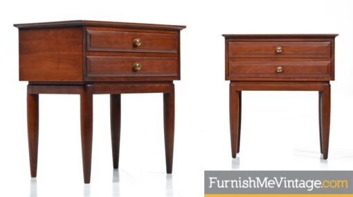 Willett Mid Century Modern Nightstands