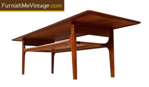 Mid Century Modern Trioh Danish Teak Coffee Table