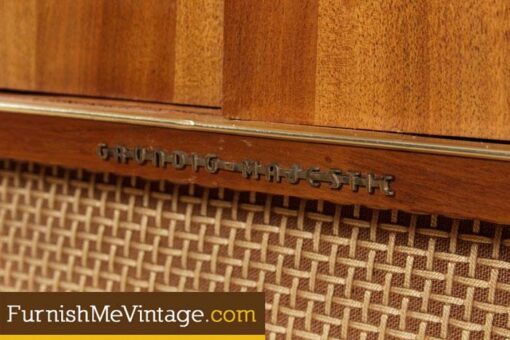 Mid Century Modern Grundig Majestic Stereo Console