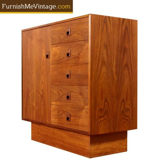 Vintage Canadian Teak Gentleman’s Chest