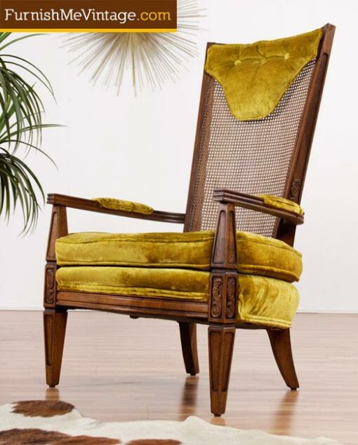 Time Capsule Vintage Mediterranean Arm Chair