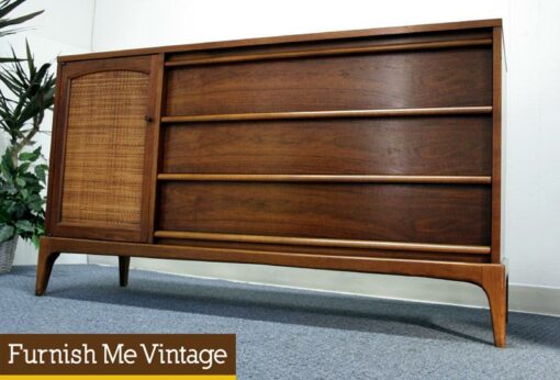 Vintage Lane 54 Inch Flip Front Walnut Credenza