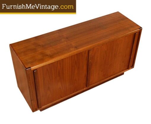 Vintage Custom Made Teak Credenza