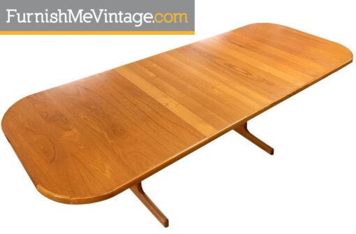 Expanding Danish Teak Dining Table
