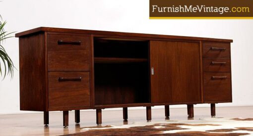 Mid Century Modern Alma Architectural Series Office Credenza