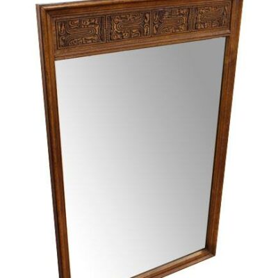 Mid Century Modern Bassett Mayan Mirror