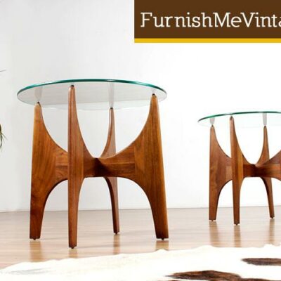mid century modern end tables by Adrian Pearsall for Craft Associates