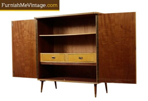 Mid Century Modern German Armoire