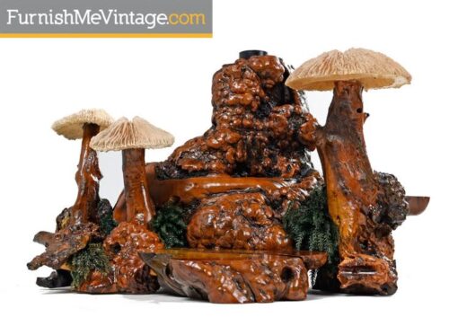 Cypress Wood Coral Mushroom Lamp