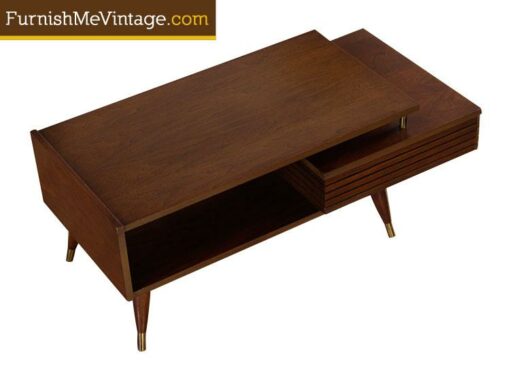 Mid Century Modern Tiered Coffee Table