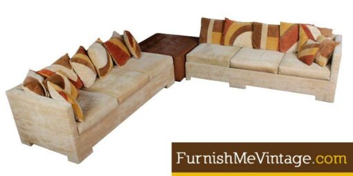 Vintage 1970s Era Sofa Sectional