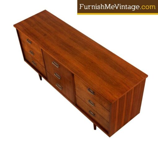 American Mid Century Modern Triple Dresser