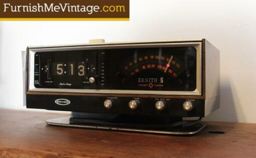 Zenith Circle of Sound vintage clock radio