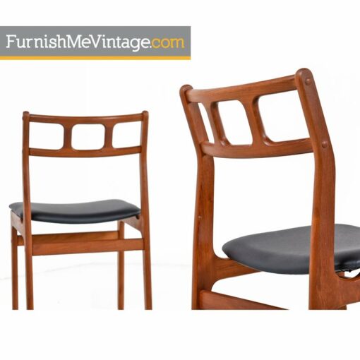 Teak Dining Chairs Set of 4