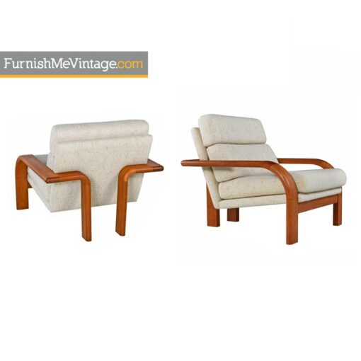 Komfort Danish Teak Arm Chairs