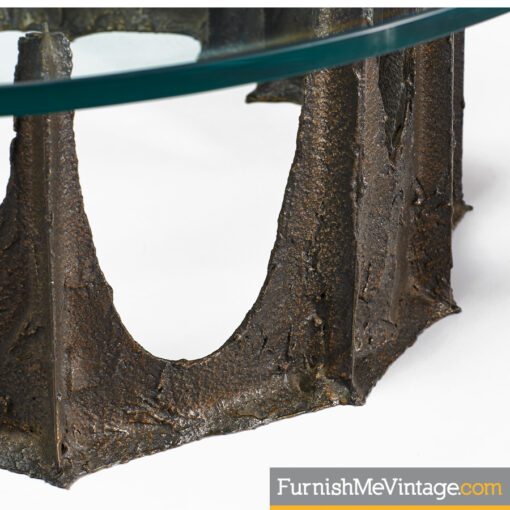 paul evans stalagmite, coffee table,brutalist,modern,1973