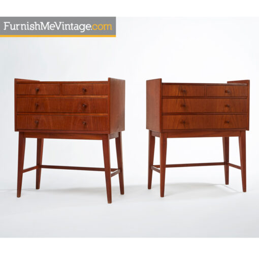 danish,modern,teak nightstands,scandinavian