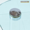 Pace Collection Lucite Coffee Table by Leon Rosen - Glass And Chrome