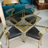 Salterini style Art Deco vintage outdoor dining set