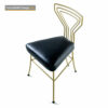 Deco Modern Patio Dinette - Salterini Style Gilt Metal & Glass