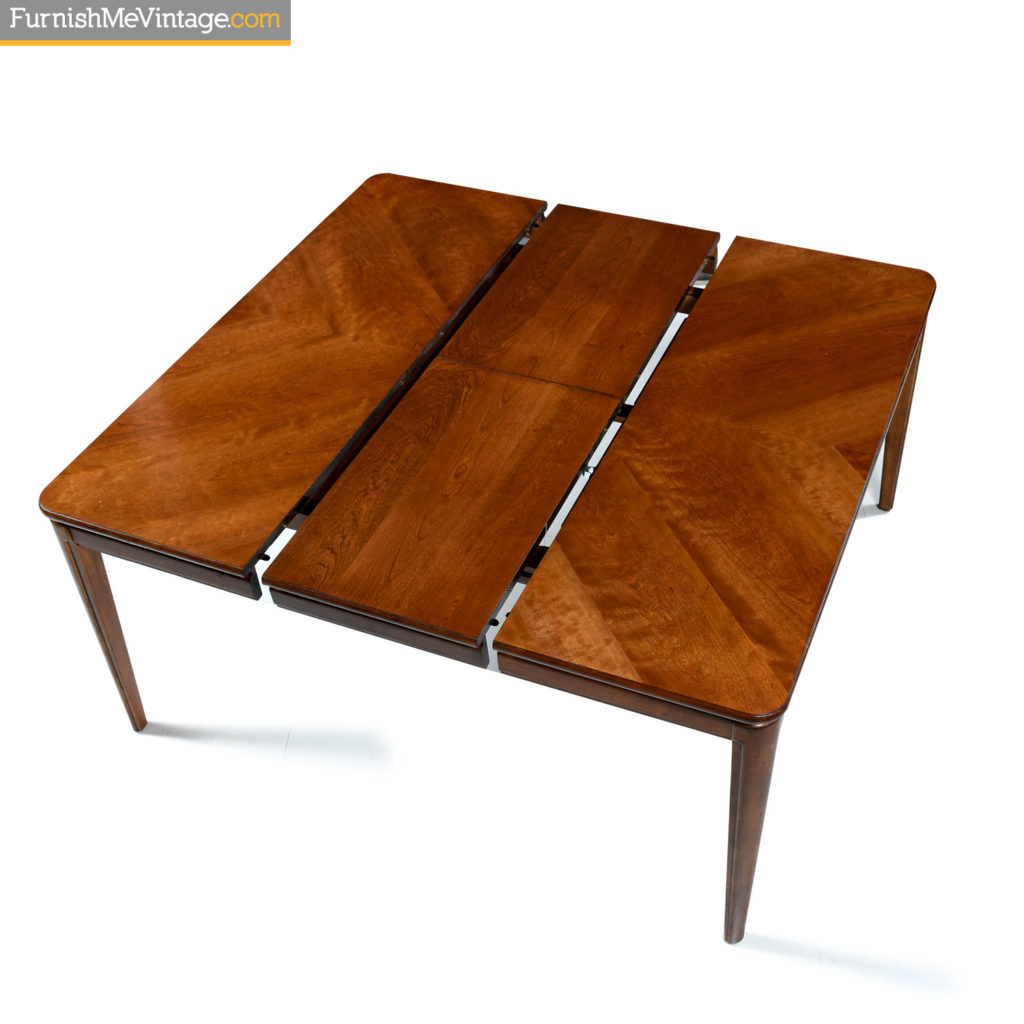 Butterfly Leaf Cherry Wood MidCentury Dining Table Butterfly Leaf Cherry Wood MidCentury Dining Table