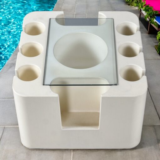 Sergio Mazza Itailan Bacco bar cart by Artemide Milan