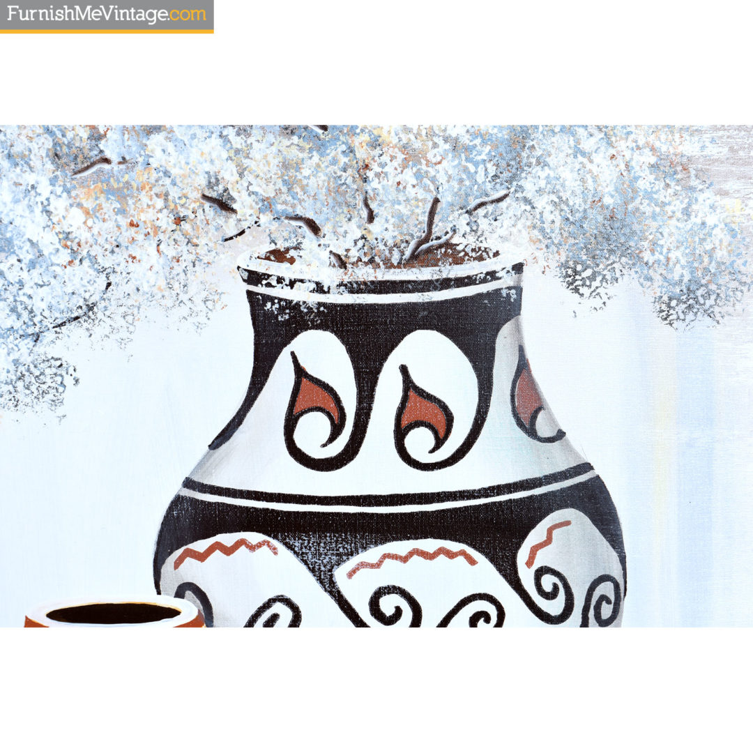 Southwestern Native American Pottery Painting By Anderson
