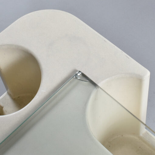 Sergio Mazza Itailan Bacco bar cart by Artemide Milan