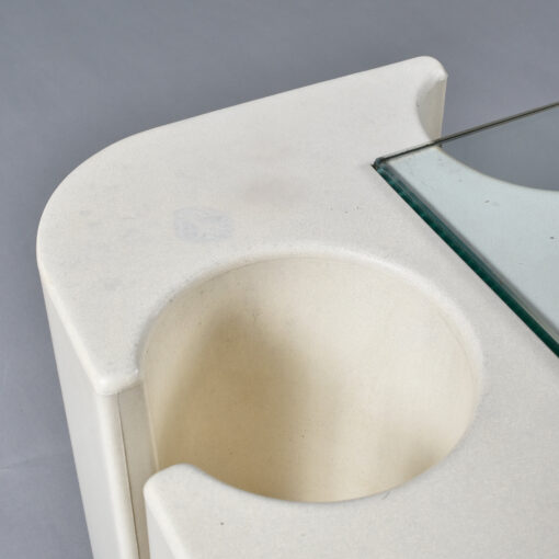 Sergio Mazza Itailan Bacco bar cart by Artemide Milan