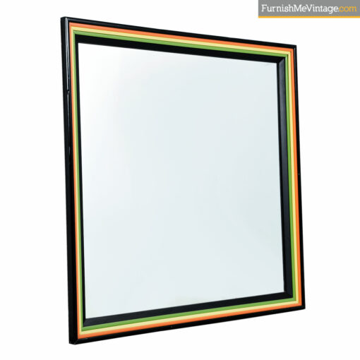 rainbow retro mirror