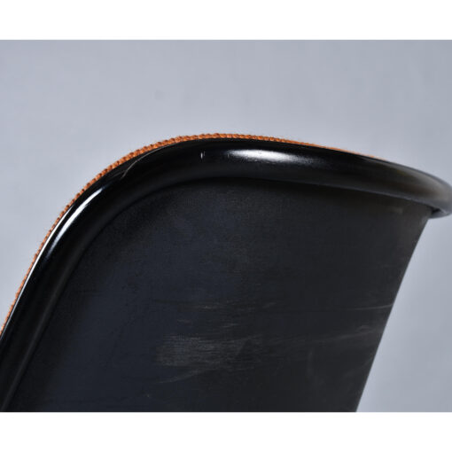 Orange Knoll Executive Chairs designed by Charles Pollock